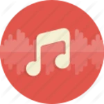 music player android application logo